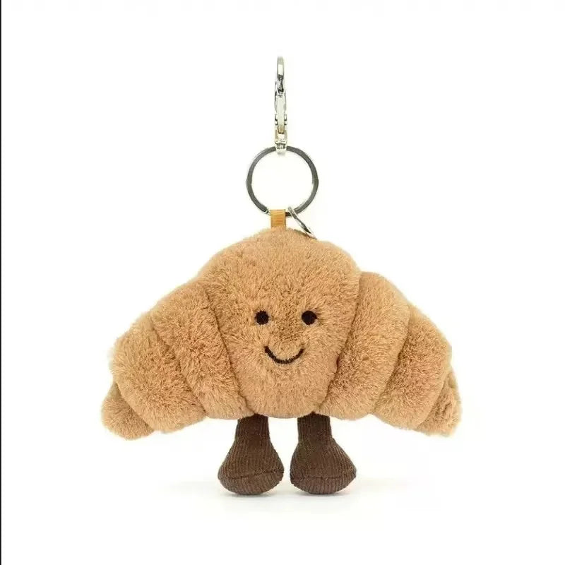 Mellow Crossaint Keychain Plushie