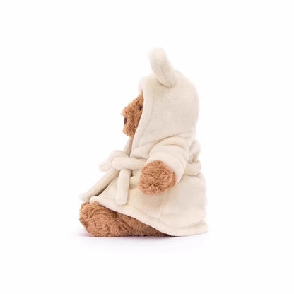 Mellow Bear In Robe Plushie