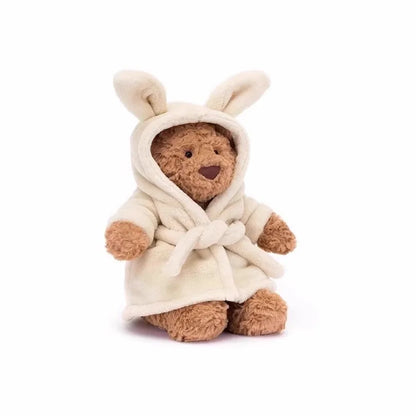Mellow Bear In Robe Plushie