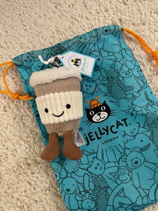 Mellow Coffee Cup Plushie Keychain