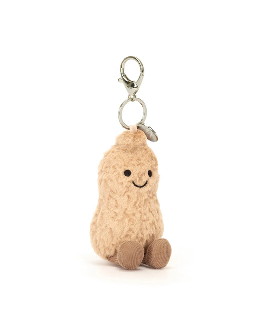 Mellow Peanut Keychain Plushie