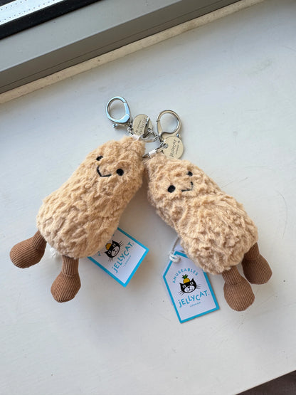 Mellow Peanut Keychain Plushie
